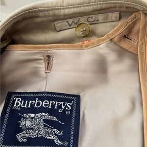 Burberry Beige Trench Coat for Men